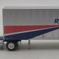 Athearn 91003 HO Scale RYDER / PIE Ford "C" Truck & 28' Wedge Trailer EX