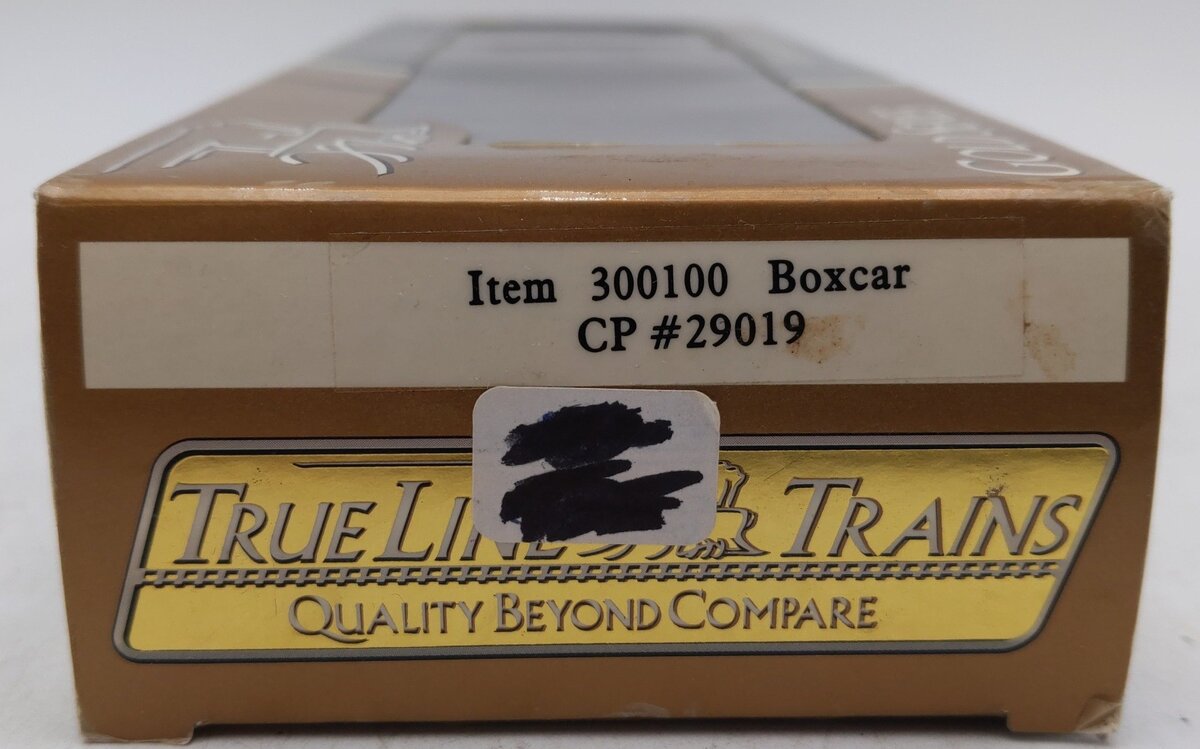 True Line Trains 300100 HO Scale Canadian Pacific Boxcar #29019 LN/Box