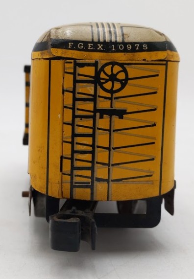 Marx 10975 Vintage O Fruit Growers Express Tin Litho Boxcar VG