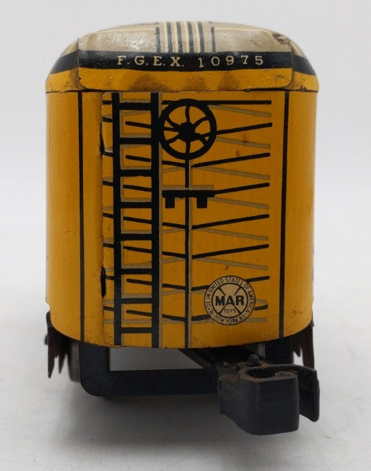 Marx 10975 Vintage O Fruit Growers Express Tin Litho Boxcar VG
