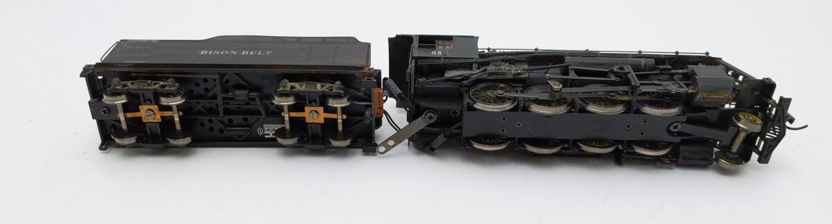 Bachmann HO Custom Bison Belt 2-4-0 Steam Locomotive & Tender w/DCC
