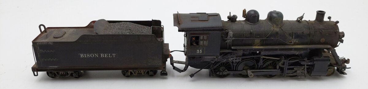 Bachmann HO Custom Bison Belt 2-4-0 Steam Locomotive & Tender w/DCC