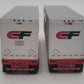 Athearn 91041 HO CF Consolidated Freightways Two 28’ Wedge Trailers & Dolly EX