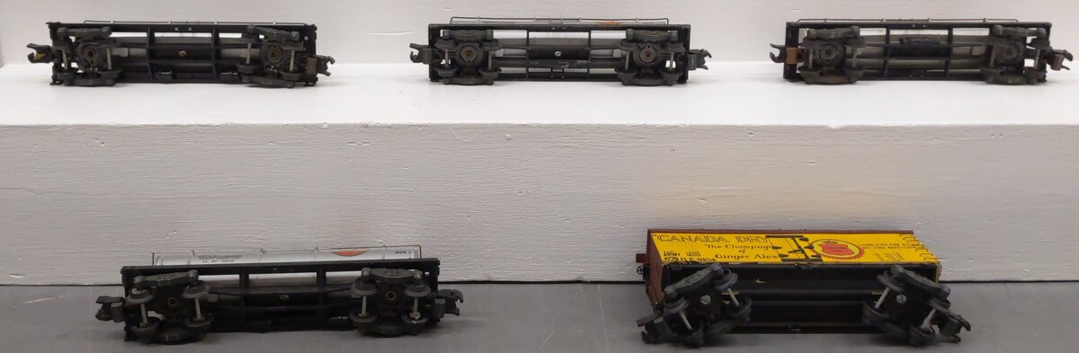 American Flyer S Gauge Custom Freight Cars #5016,9104,5016,5016,5016 [5]