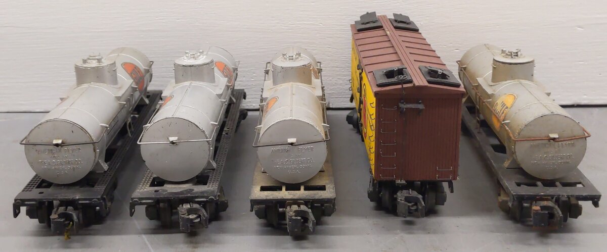 American Flyer S Gauge Custom Freight Cars #5016,9104,5016,5016,5016 [5]