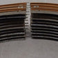 Marx 702 Vintage O Postwar Tinplate O-27 Curved Track with Roadbed (20)