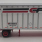 Athearn 91001 HO Scale Consolidated Freightways Ford C w/ 28' Wedge Trailer EX