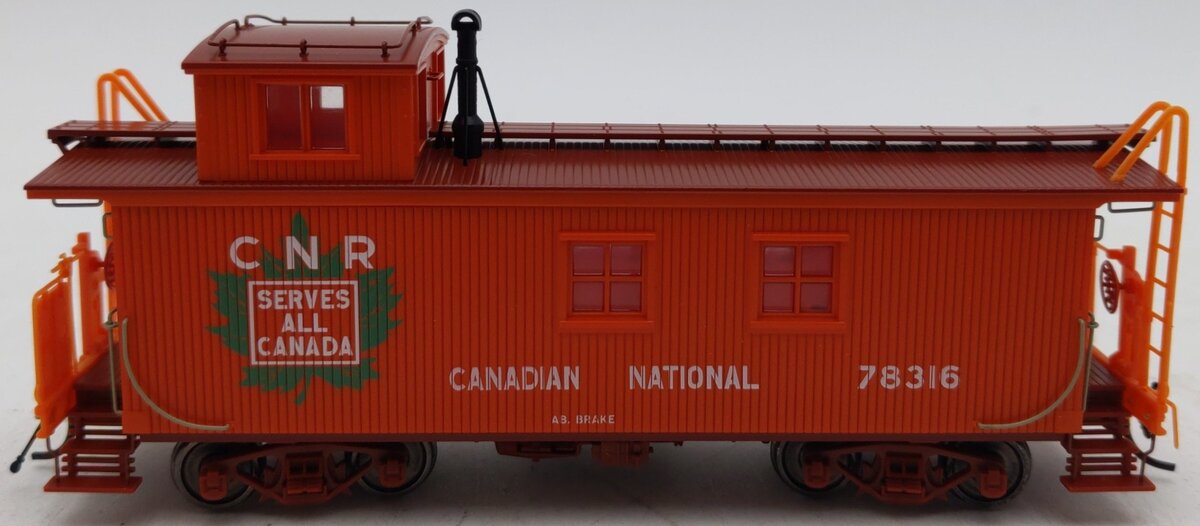 True Line Trains 301016 HO Scale Canadian National Caboose #78316 LN/Box