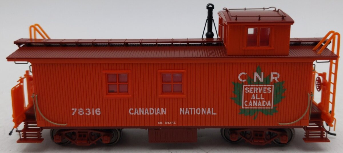 True Line Trains 301016 HO Scale Canadian National Caboose #78316 LN/Box