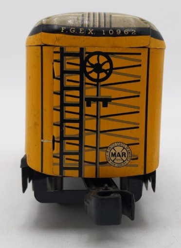 Marx 10962 Vintage O Fruit Growers Express Tin Litho Boxcar VG