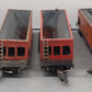 American Flyer Vintage S Gauge Freight Cars #715,716,716,716,716,716 [6] VG