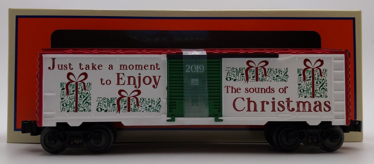 Lionel 1928500 O Gauge Christmas Music Boxcar #19