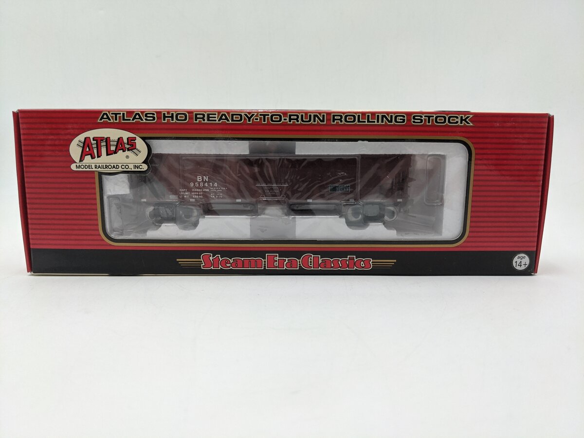 Atlas 1163-12 HO Scale BN Hart Ballast Hopper Car #958414 NIB