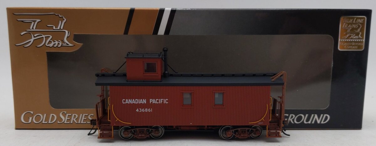 True Line Trains 301118 HO Scale Canadian Pacific Caboose #436861 LN/Box