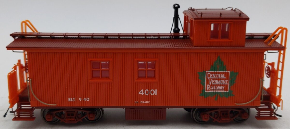 True Line Trains 301031 HO Scale Central Vermont Railway Caboose #4001 LN/Box