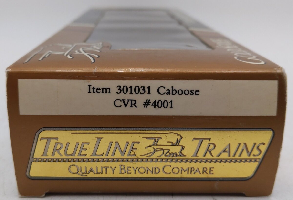 True Line Trains 301031 HO Scale Central Vermont Railway Caboose #4001 LN/Box