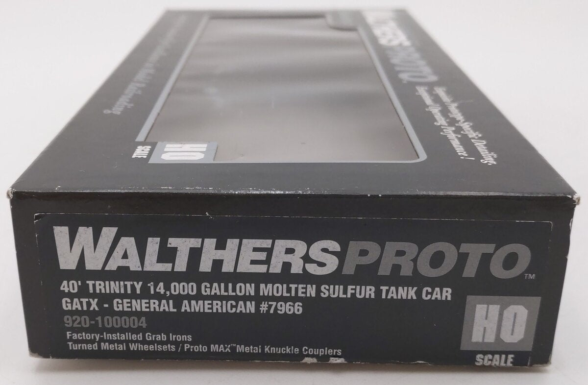 Walthers 920-100004 HO GATX Proto 40ft 14K Tank Car #7966 LN/Box