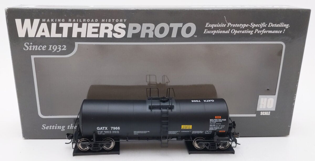 Walthers 920-100004 HO GATX Proto 40ft 14K Tank Car #7966 LN/Box