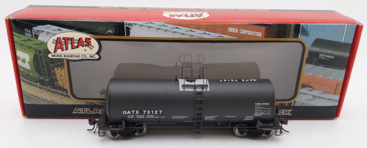 Atlas 6247-1 HO GATX 17,600 Gallon Corn Syrup Tank Car #73127 LN/Box