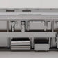 Walthers 932-6445 HO Scale Santa Fe 63' Budd Railway Post Office Car LN/Box
