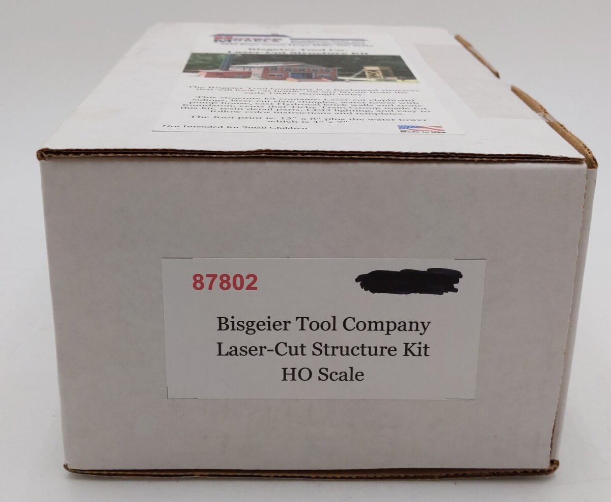 Motrak Models 87802 HO Scale Bisgeier Tool Company Laser-Cut Structure Kit NIB