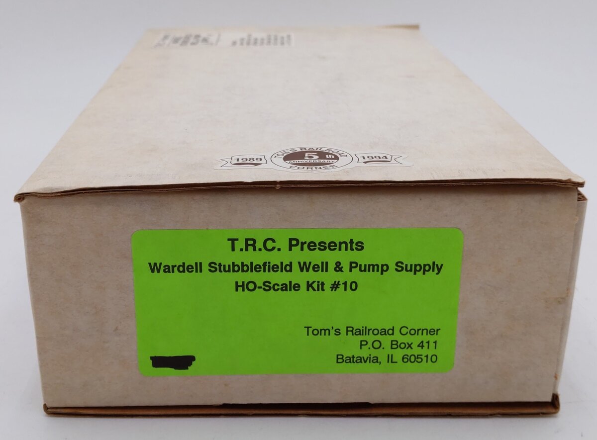 Tom's Railroad Corner 10 HO Scale Wardell Stubblefield Well & Pump Supply Kit NIB