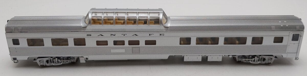 Walthers 932-6485 HO Scale Santa Fe 85' Budd Dome Coach LN/Box