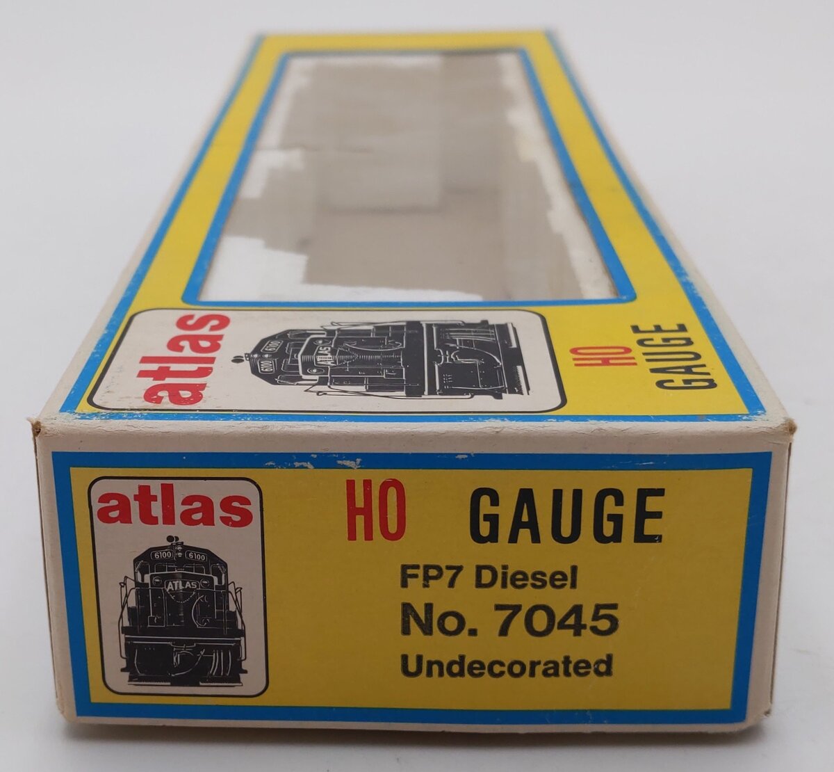 Atlas 7045 HO Scale Undecorated FP7 Diesel Locomotive EX/Box