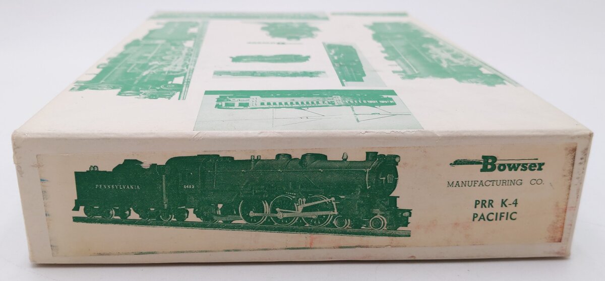 Bowser 1-100500 HO PRR K-4 Pacific Steam Locomotive w/ Tender Kit VG/Box