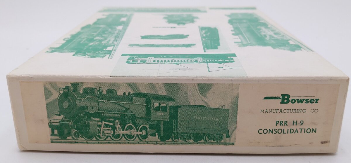 Bowser 100900 HO Pennsylvania H-9 Consolidation Steam Locomotive & Tender Kit VG/Box