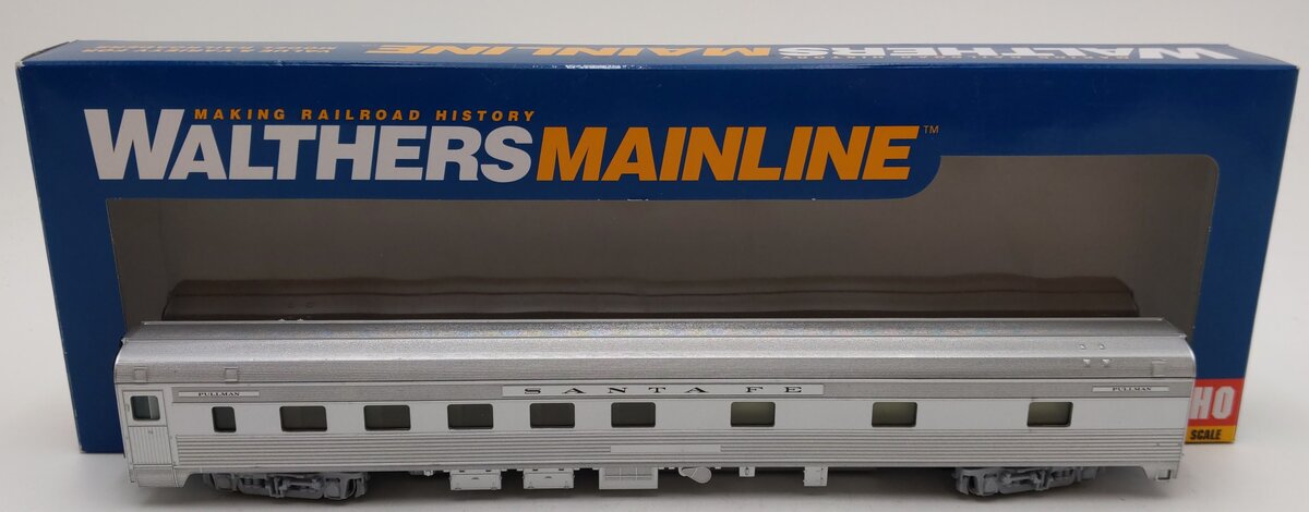Walthers 910-30102 HO Scale Santa Fe 85' Budd 10-6 Sleeper LN/Box