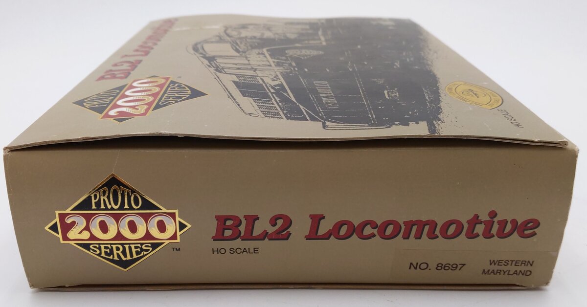 Proto 2000 8697 HO Scale Western Maryland BL2 Diesel Locomotive #81 LN/Box