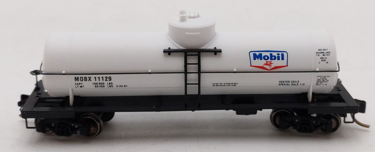 Micro-Trains 06500120 N Mobil Oil 39' Single Dome Tank Car #11129 LN/Box