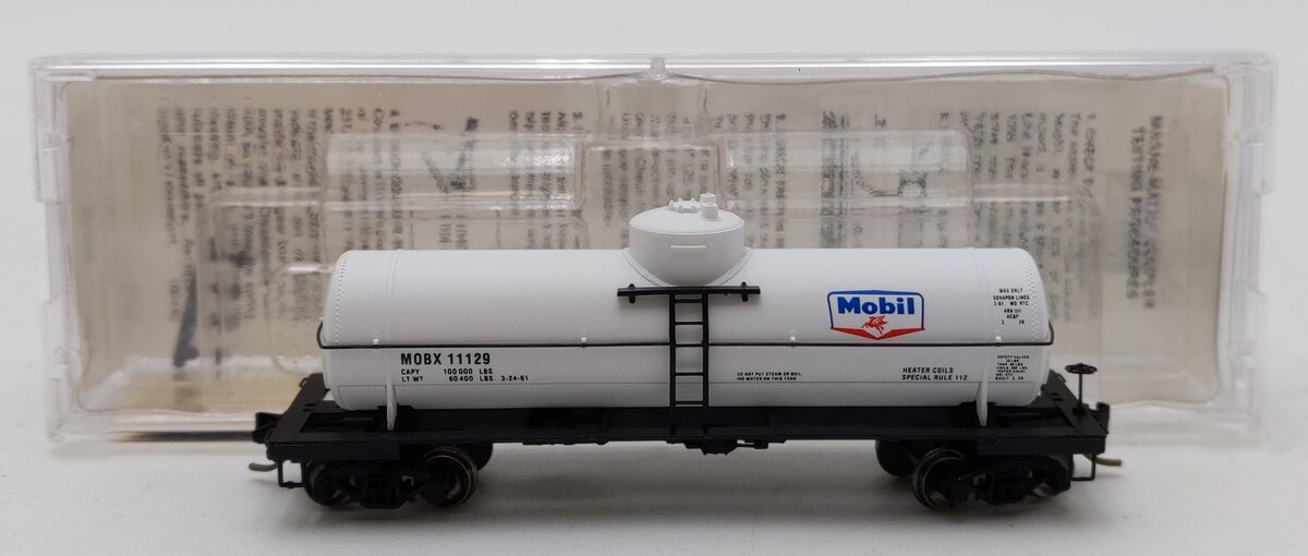 Micro-Trains 06500120 N Mobil Oil 39' Single Dome Tank Car #11129 LN/Box