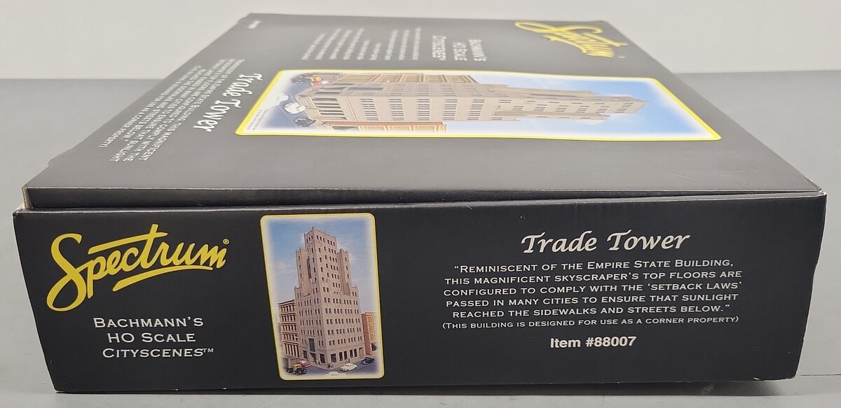 Bachmann 88007 HO Scale Spectrum Trade Tower Building Kit LN/Box