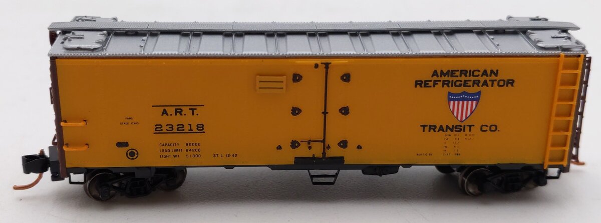 InterMountain 65503-03 N Scale ART R-40-23 Refrigerator Car #23218 EX/Box