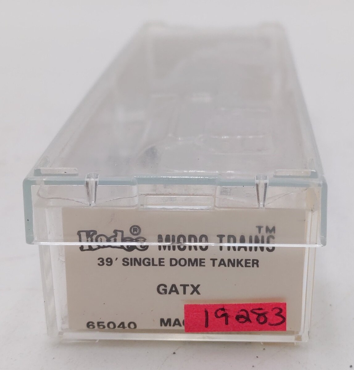 Micro-Trains 06500040 N GATX 39' Single Dome Tank Car #19283 EX