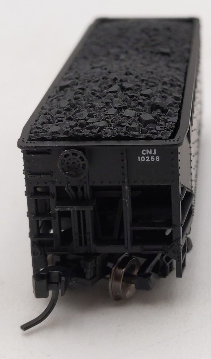 Atlas 40807 N Scale Jersey Central 2-Bay Offset Side Hopper #10258 LN/Box
