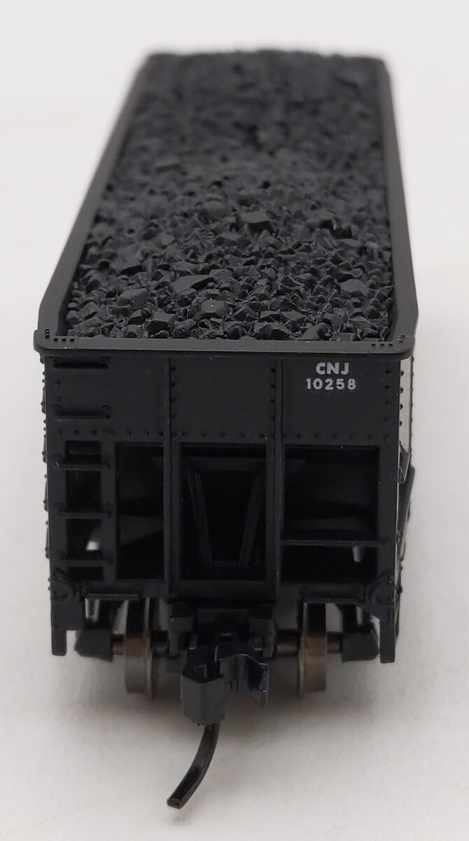 Atlas 40807 N Scale Jersey Central 2-Bay Offset Side Hopper #10258 LN/Box