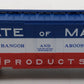 Micro-Trains 21020 N Scale Bangor & Aroostook 40' Plug Door Boxcar #2245 LN/Box