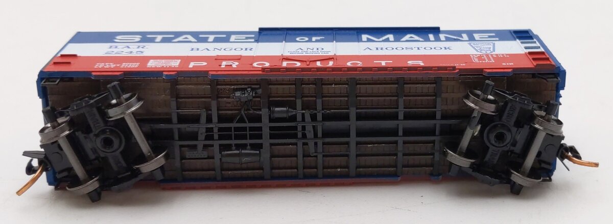 Micro-Trains 21020 N Scale Bangor & Aroostook 40' Plug Door Boxcar #2245 LN/Box