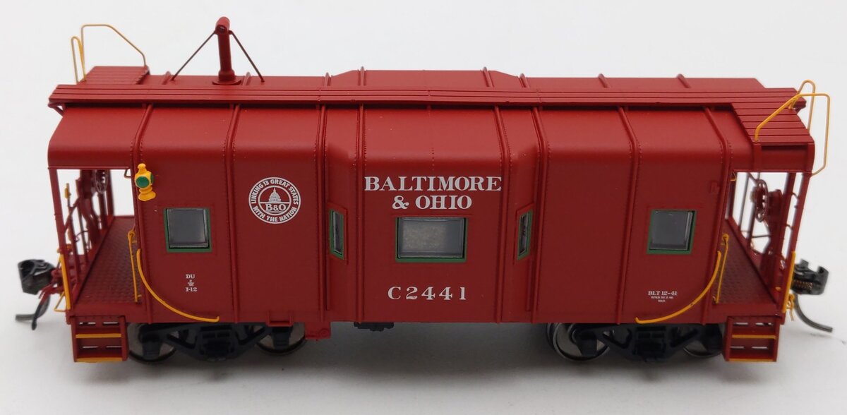 Spring Mills Depot 121213-04 HO Baltimore & Ohio I-12 Wagontop Caboose #C2453 LN/Box