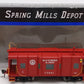 Spring Mills Depot 121213-04 HO Baltimore & Ohio I-12 Wagontop Caboose #C2453 LN/Box