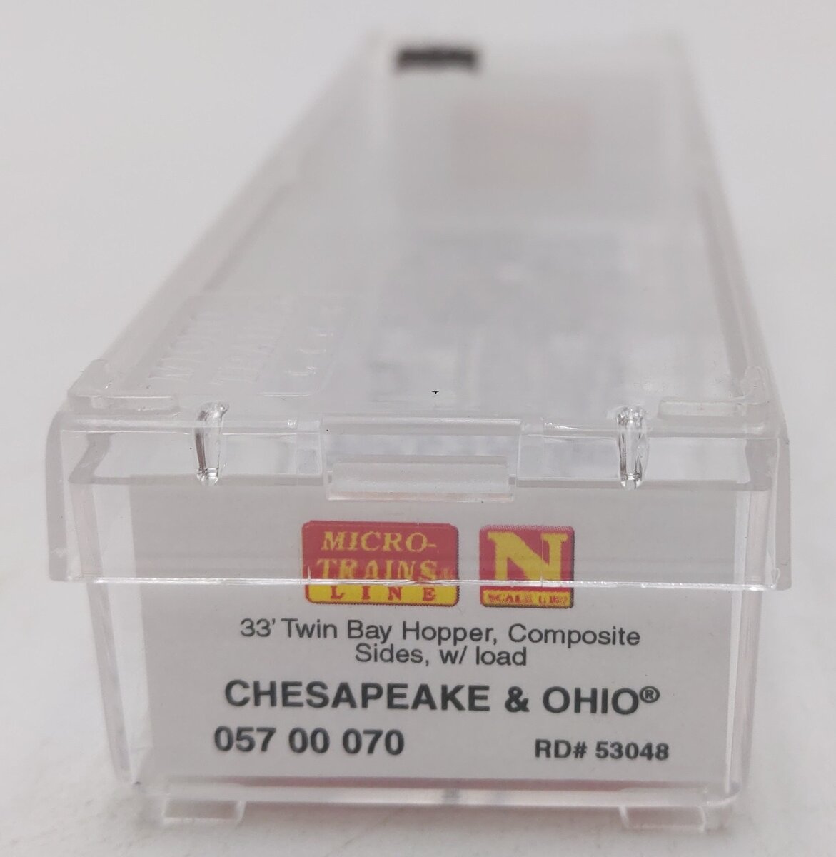 Micro-Trains 05700070 N Scale C&O 33' Twin Bay Composite Side Hopper #53048 LN/Box