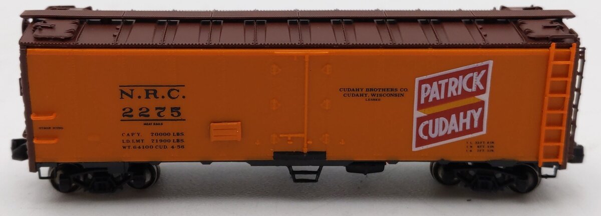 InterMountain 65526-10 N Scale Patrick Cudahy Refrigerator Car #2275 LN/Box
