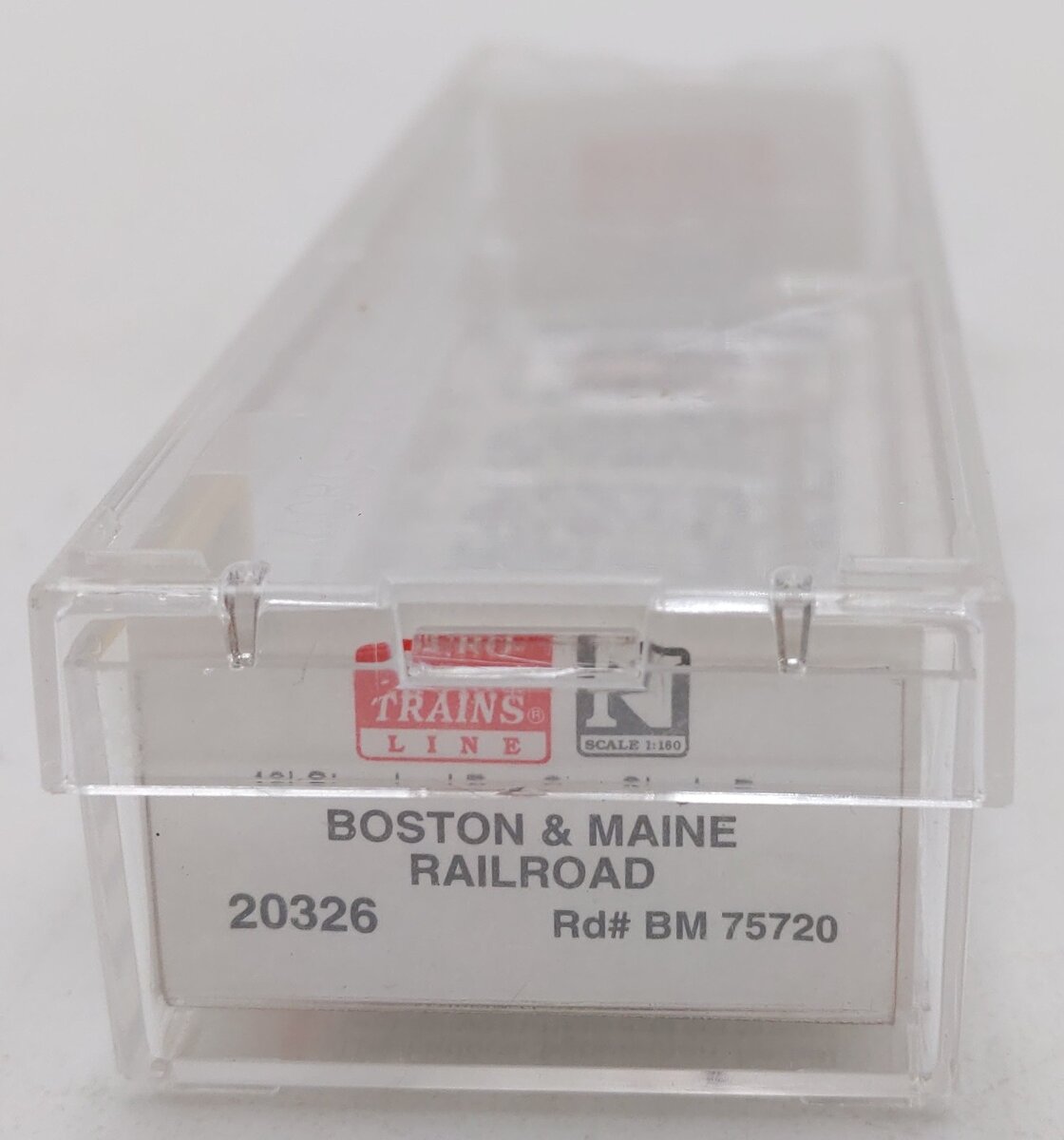 Micro-Trains 02000326 N Boston & Maine 40' Standard Single Door Boxcar #75720 LN/Box
