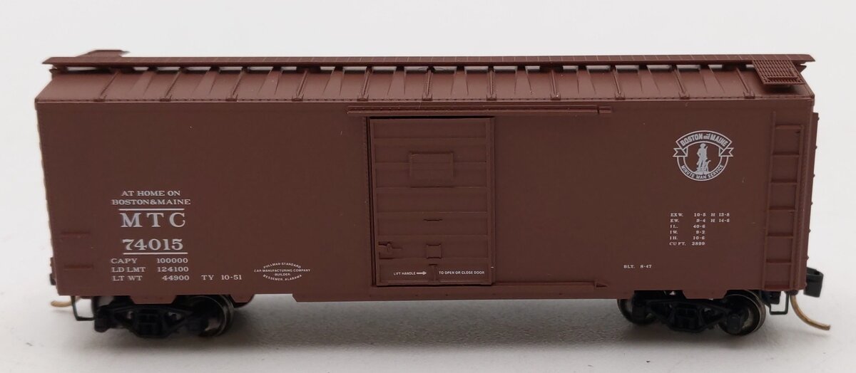 Micro-Trains 02000426 N Mystic Terminal Company 40' Standard Boxcar #74015 LN/Box