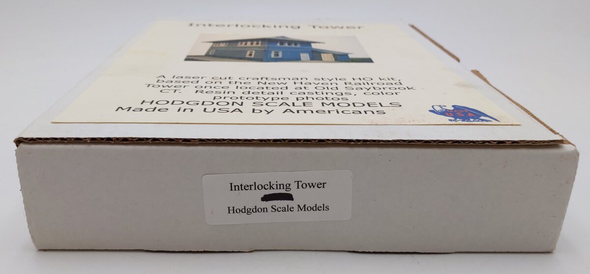 Hodgdon Scale Models HO Scale New Haven RR Old Saybrook CT Interlocking Tower EX/Box