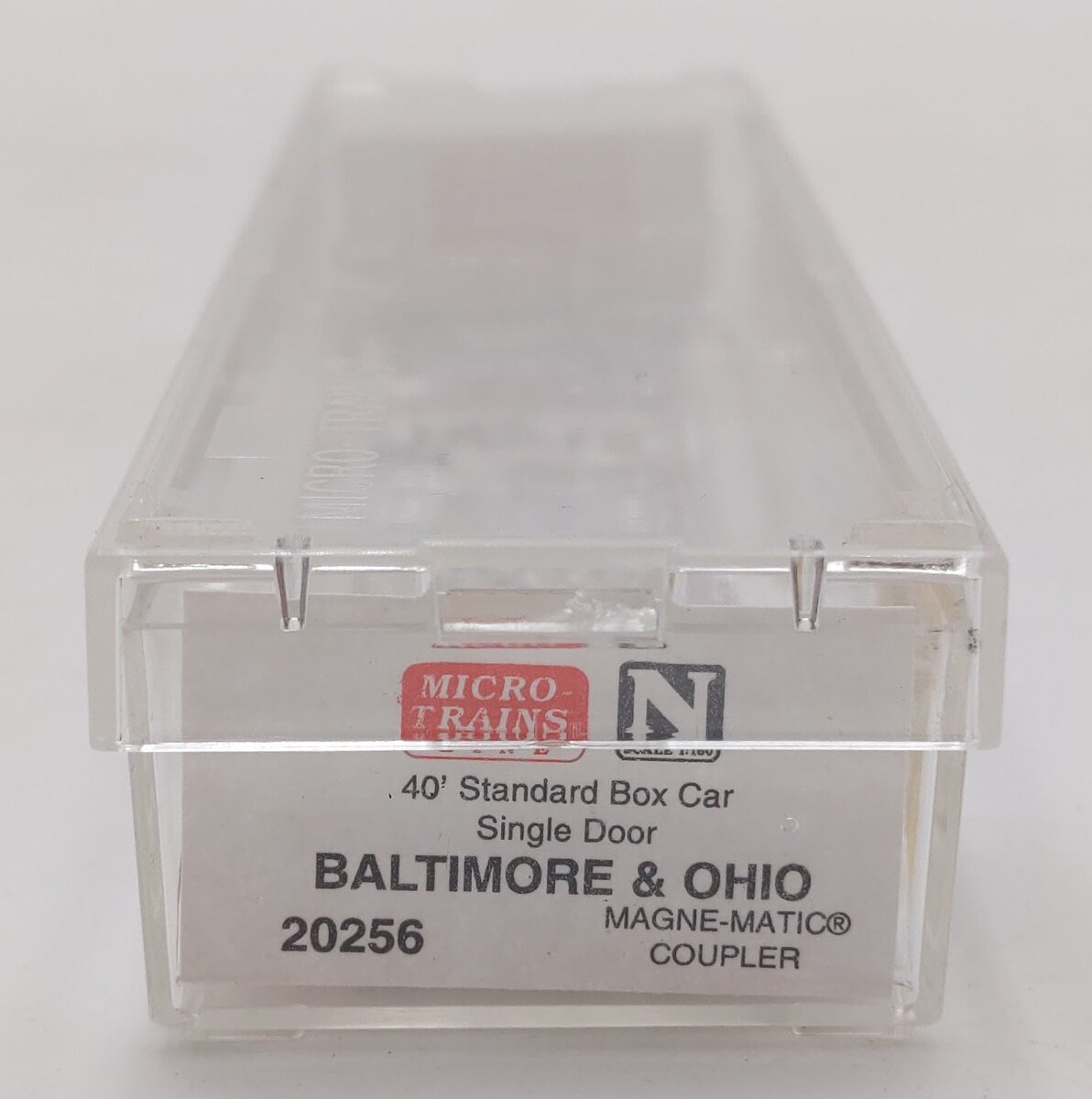 Micro-Trains 02000256 N Baltimore & Ohio Sentinel 40' Single Door Boxcar #466032 EX/Box