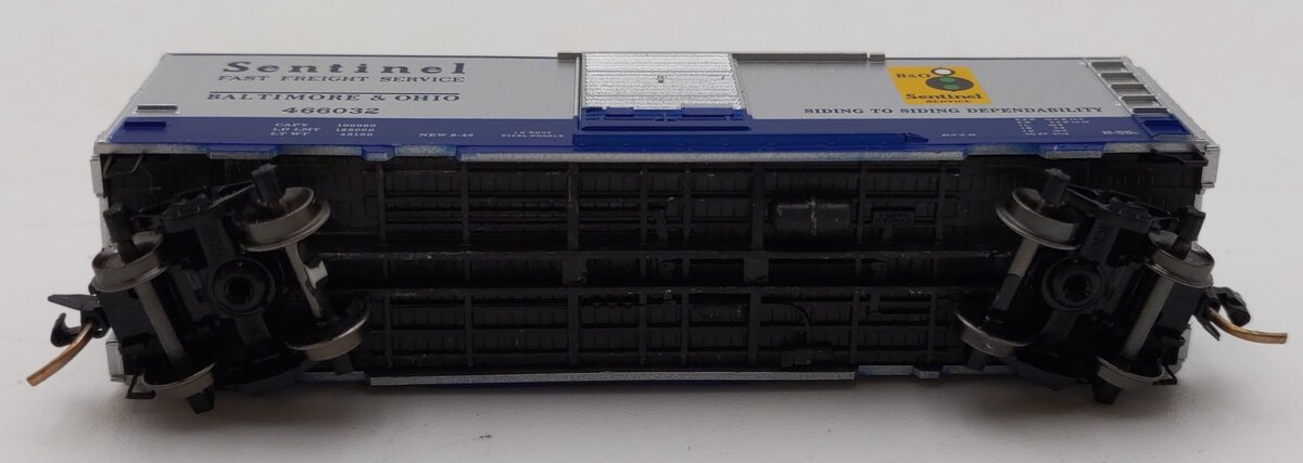 Micro-Trains 02000256 N Baltimore & Ohio Sentinel 40' Single Door Boxcar #466032 EX/Box
